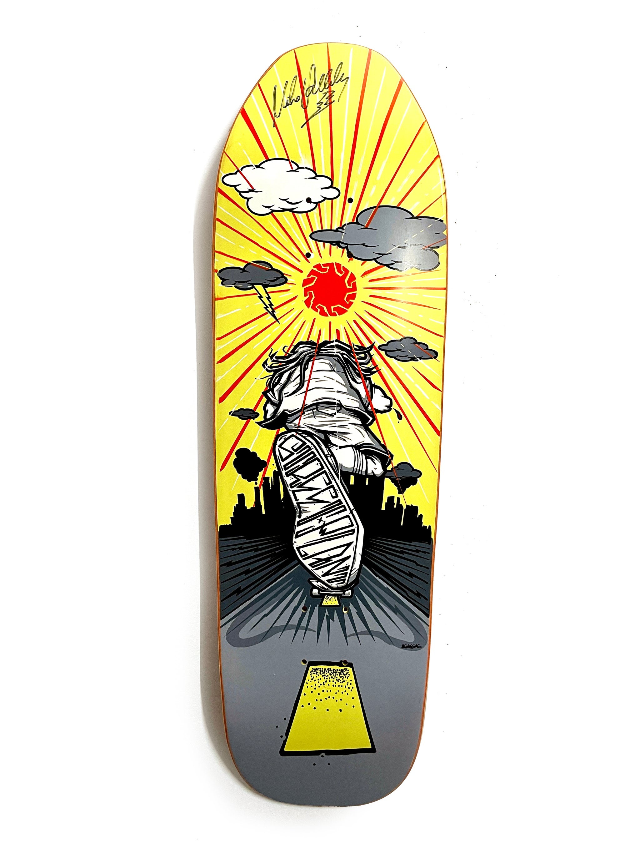 STREET PLANT DECK MIKE VALLELY SIGNED